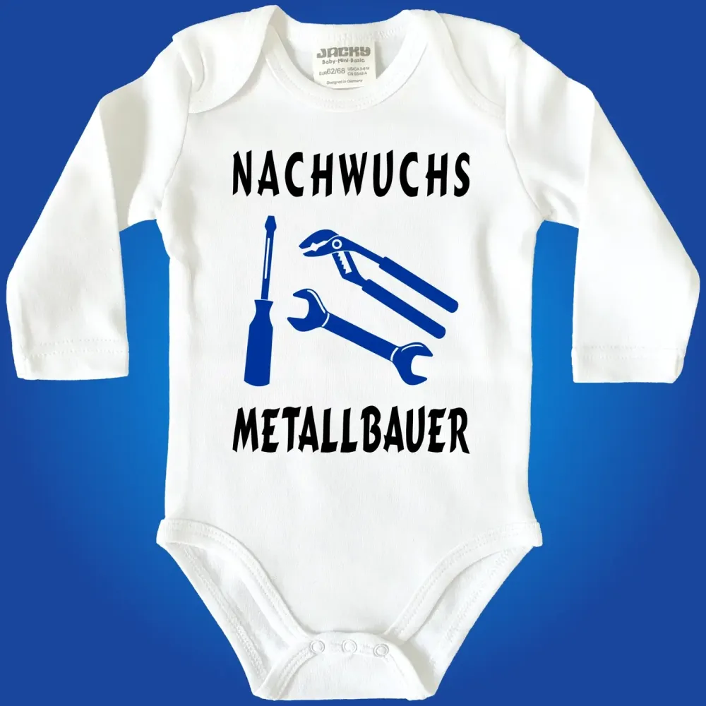 Baby-Body mit Druck Nachwuchs Installateur