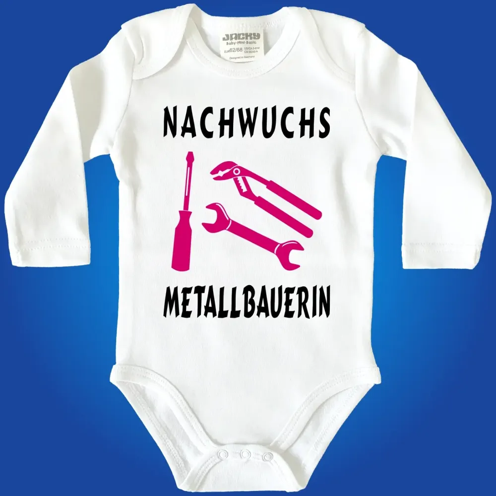 Baby-Body mit Druck Nachwuchs Installateurin