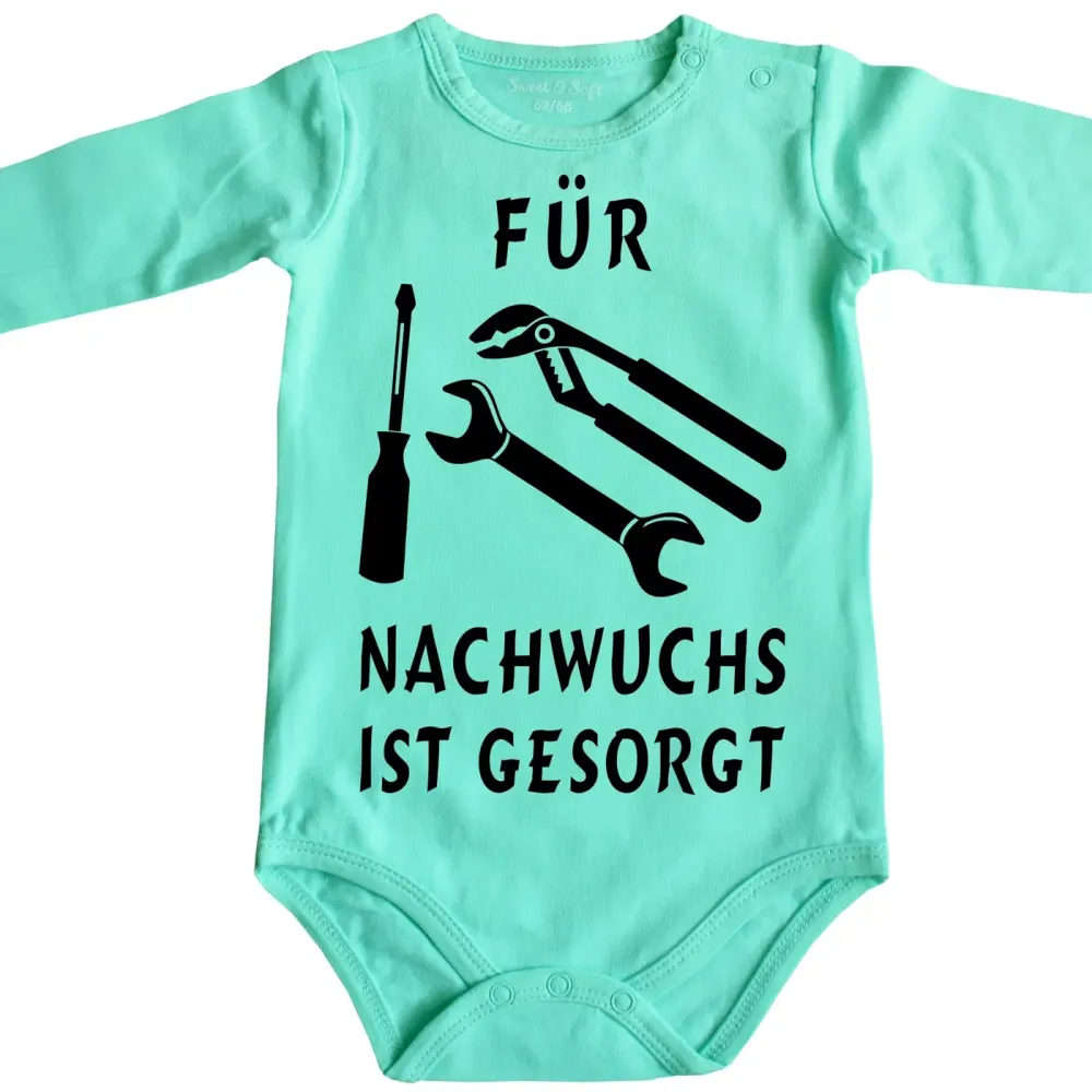 Preview: Baby-Body mit Handwerksberufe Handwerk