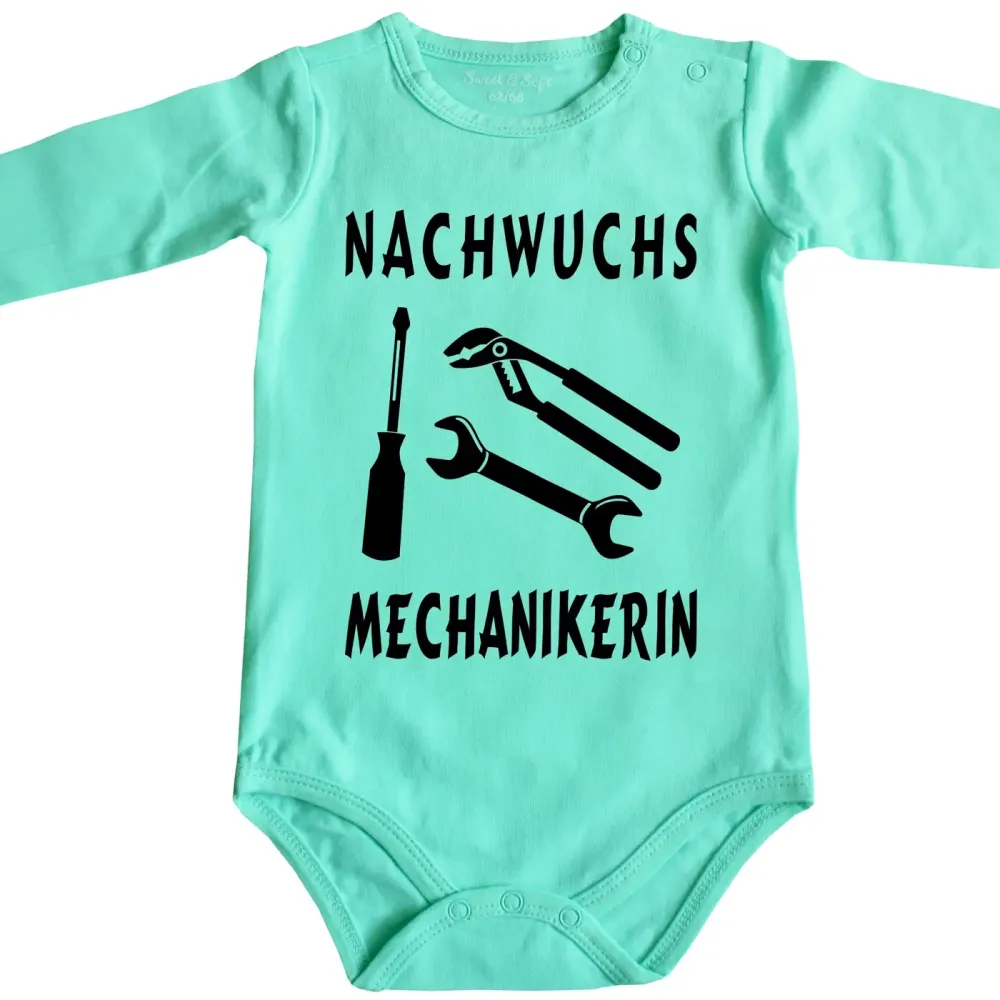 Preview: Baby-Body mit Druck verschiedene Berufe