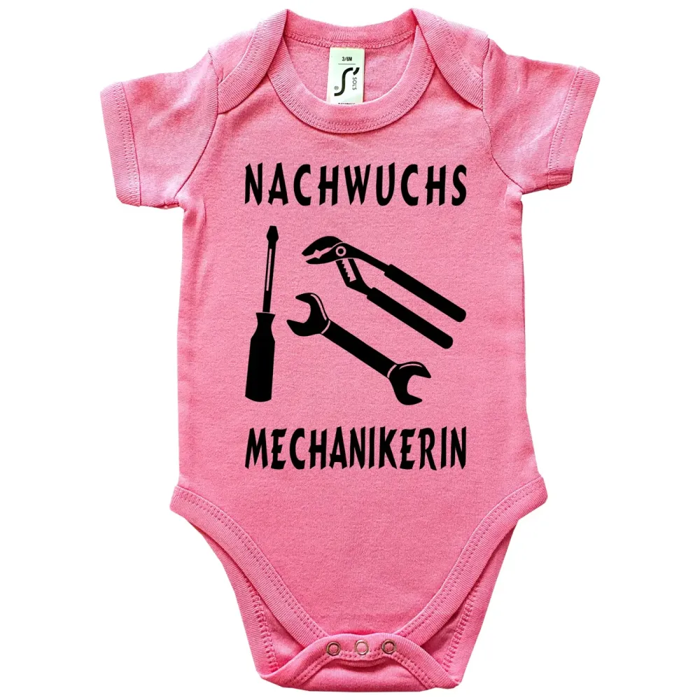Preview: Baby-Body mit Beruf Mechanikerin
