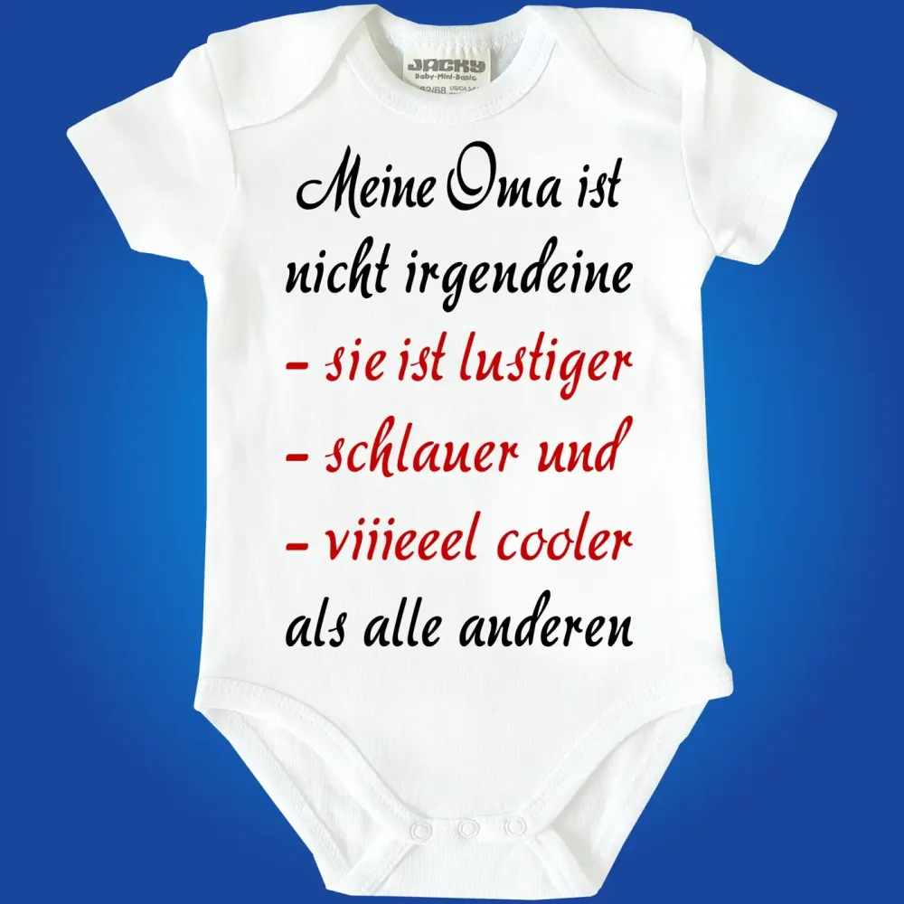 Preview: Baby-Body mit Spruch Cooler Onkel