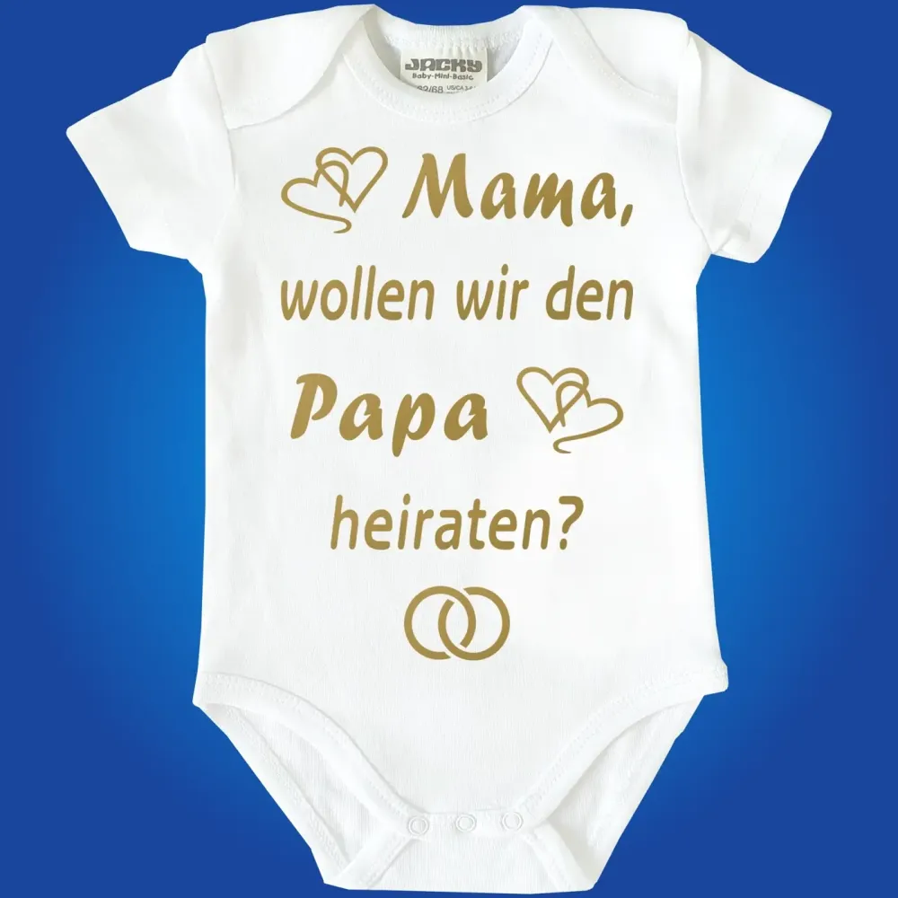 Preview: Baby-Body Hochzeitsantrag