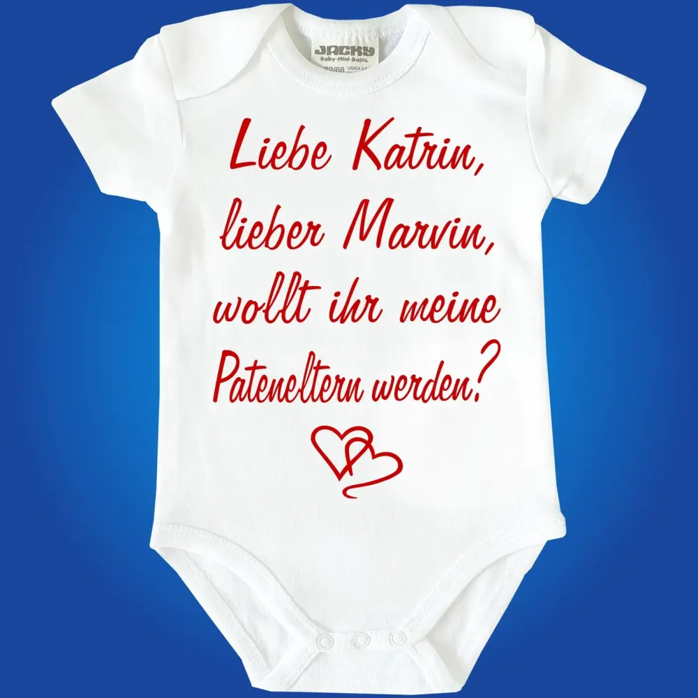 Baby-Body mit Spruch Patenonkel
