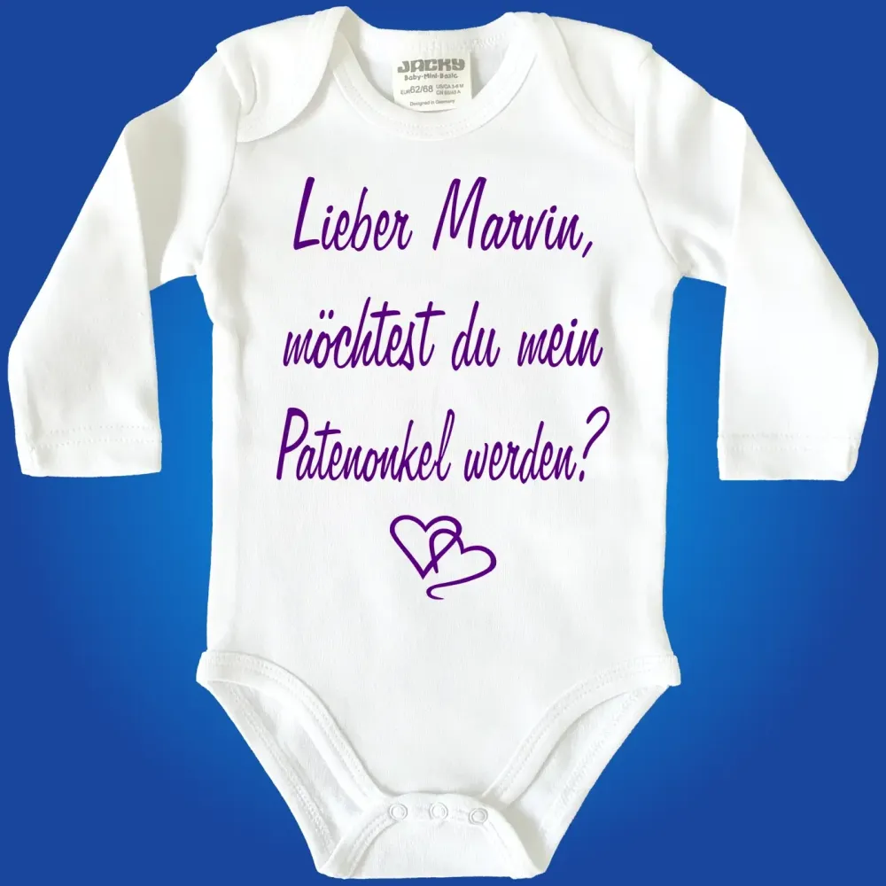 Baby Bodysuit for baptism