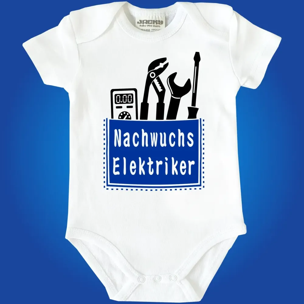Preview: Baby-Body mit Aufdruck Mechatroniker