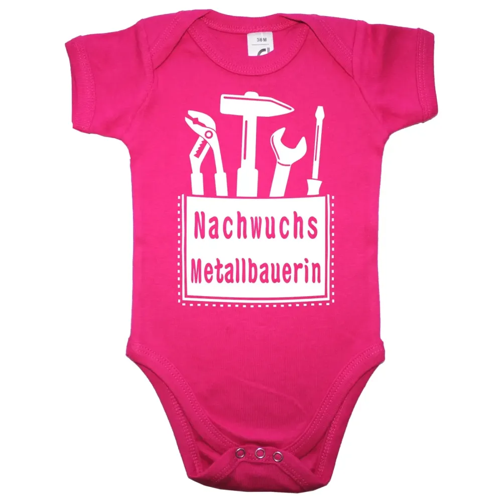 Babybody mit Aufdruck Installateurin