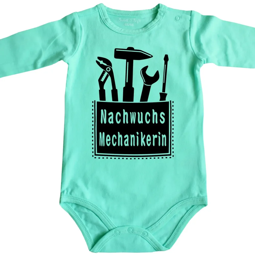 Baby-Body mit Aufdruck Elektriker