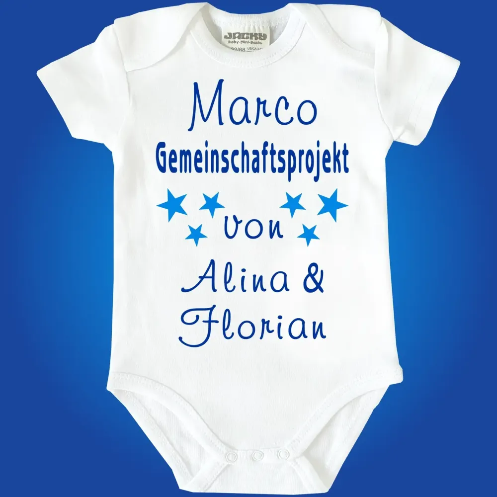 Preview: Baby-Body Geschenk zur Taufe