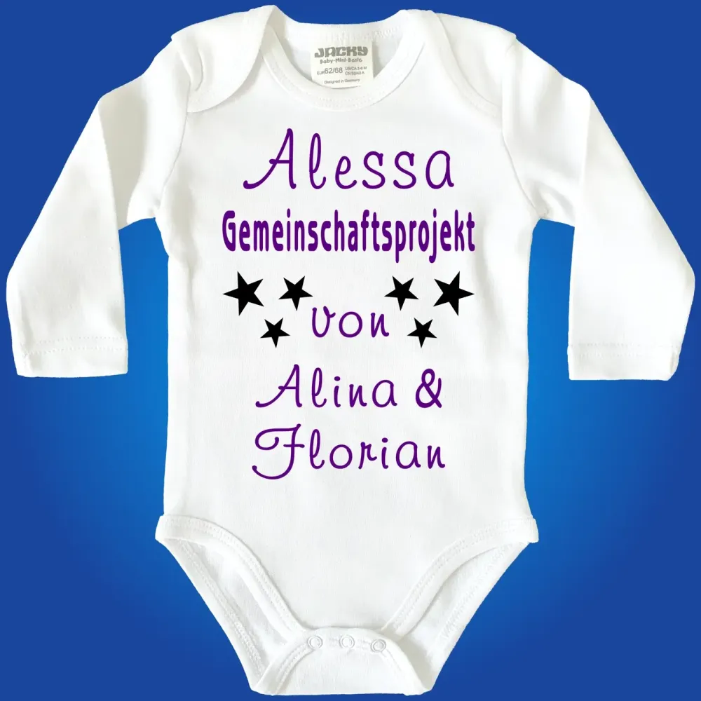 Preview: Baby-Body Geschenk zur Geburt