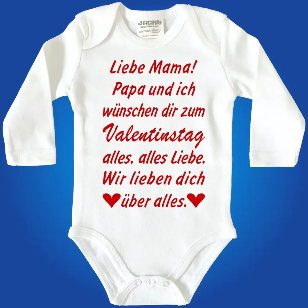 Baby-Body Valentinstag Geschenke