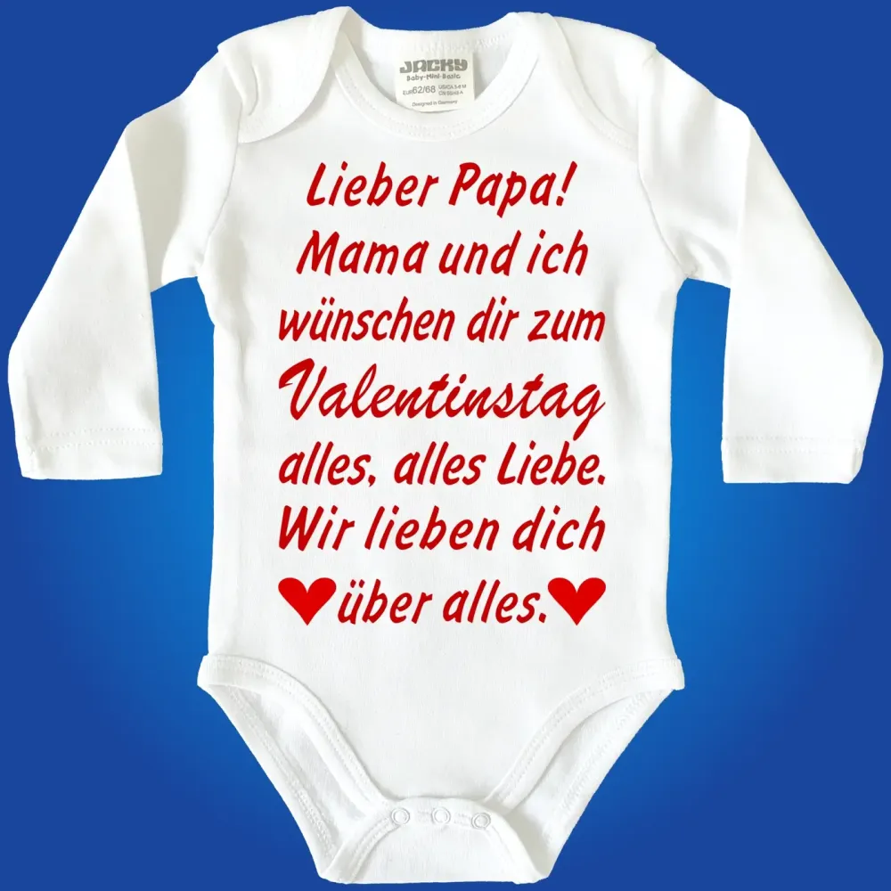 Baby-Body Valentinstag Geschenke