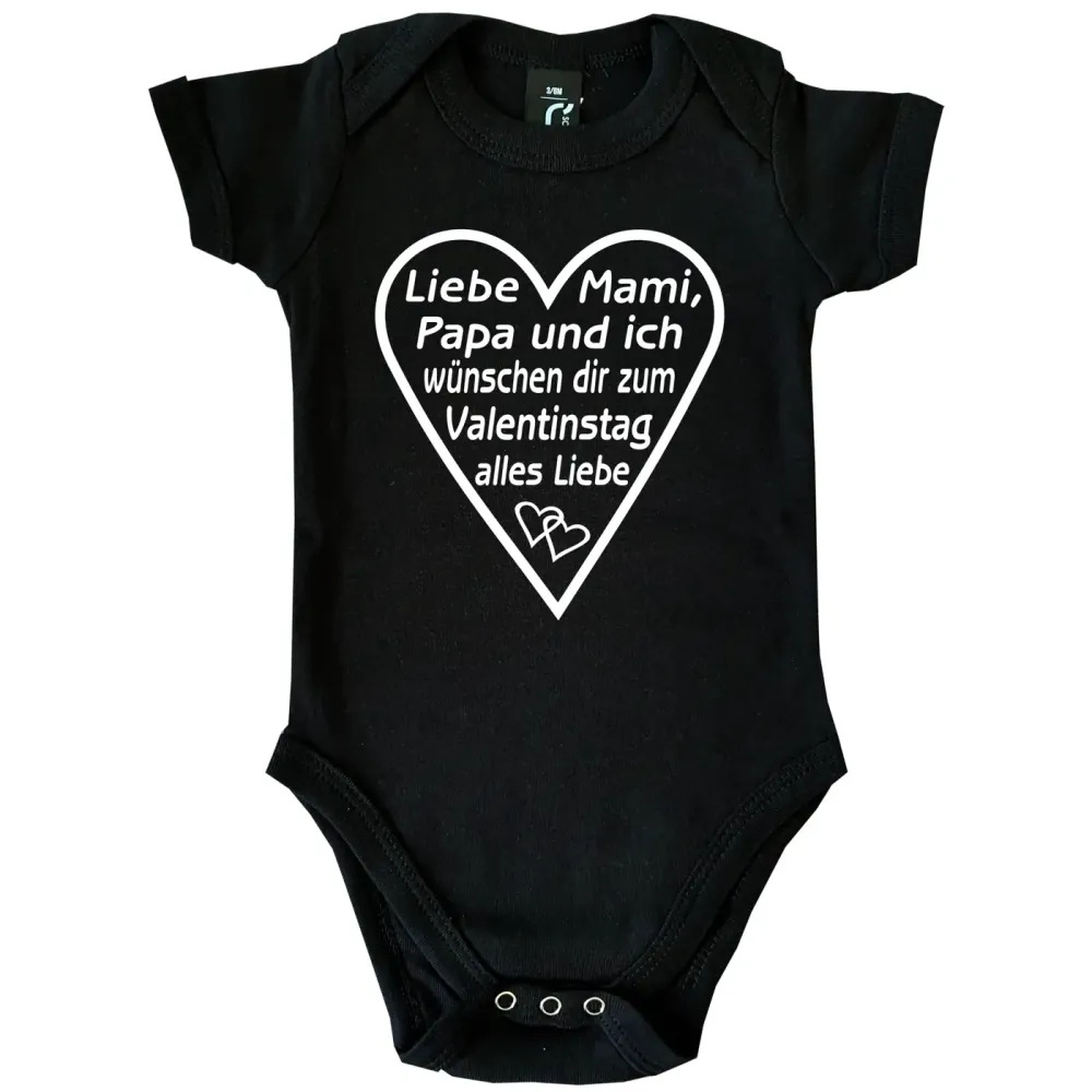 Baby-Body zum Valentinstag