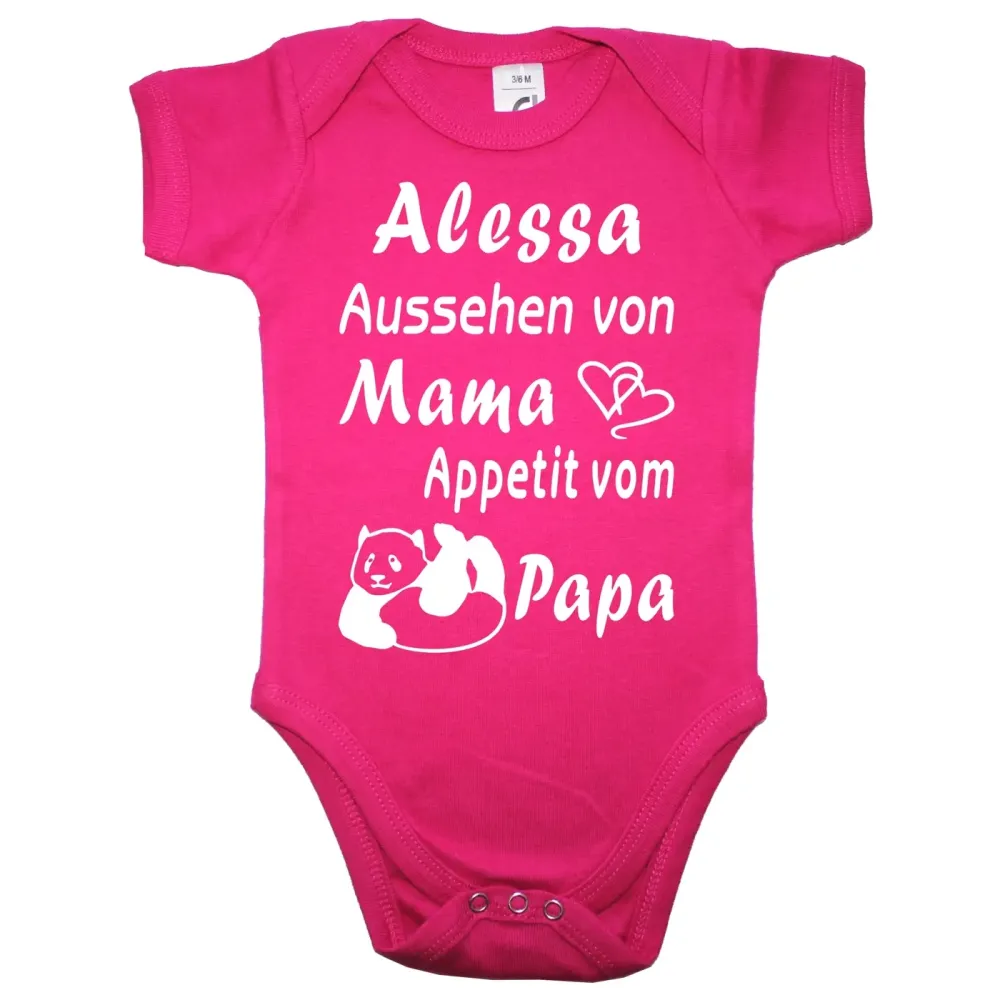 Baby-Body mit lustigem Spruch