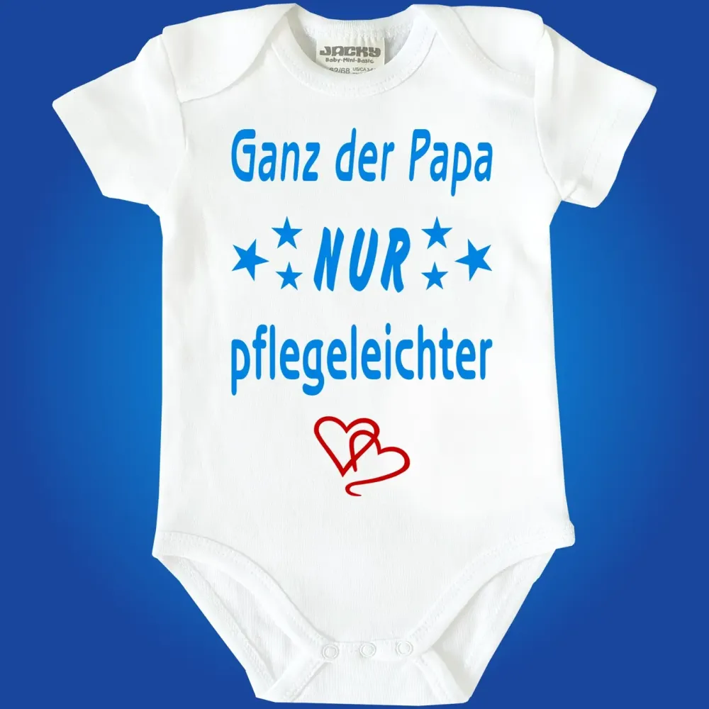 Baby-Body mit Druck Ganz der Papa