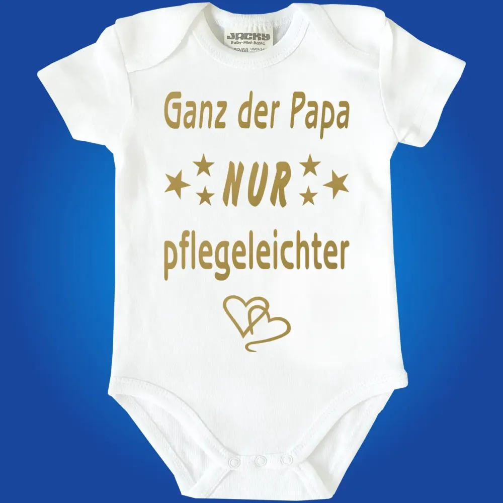 Baby-Body mit Druck Ganz der Papa