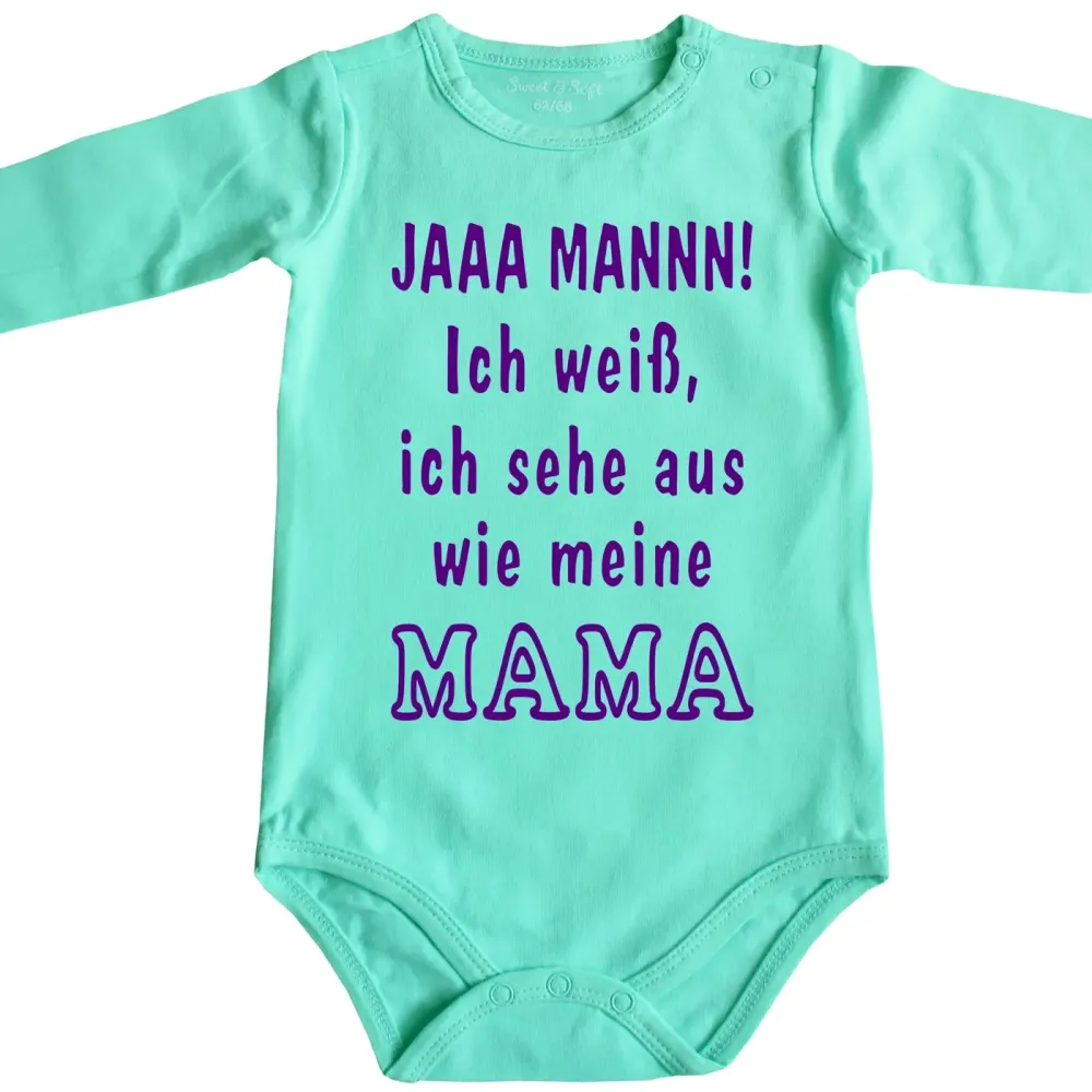 Baby-Body mit lustigem Aufdruck