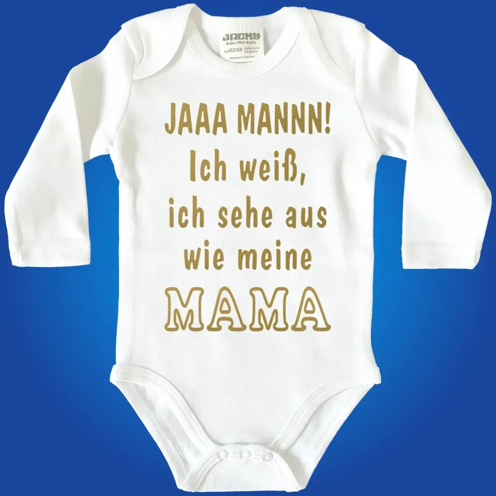 Baby-Body mit echt lustigem Spruch