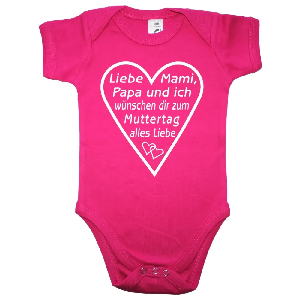 Baby-Body für Muttertag