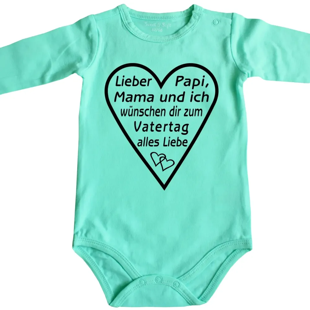 Baby-Body mit Druck Muttertag