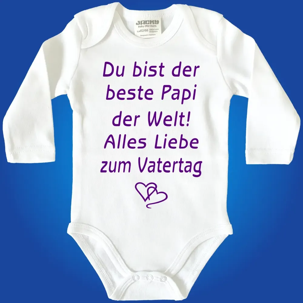 Baby-Body für Vatertag