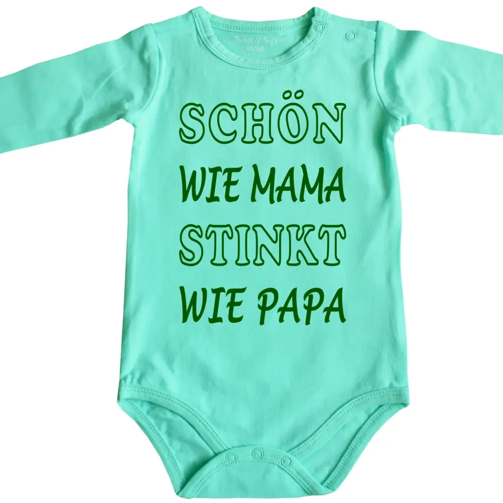 Preview: Lustiger Babybody mit humorvollem Aufdruck