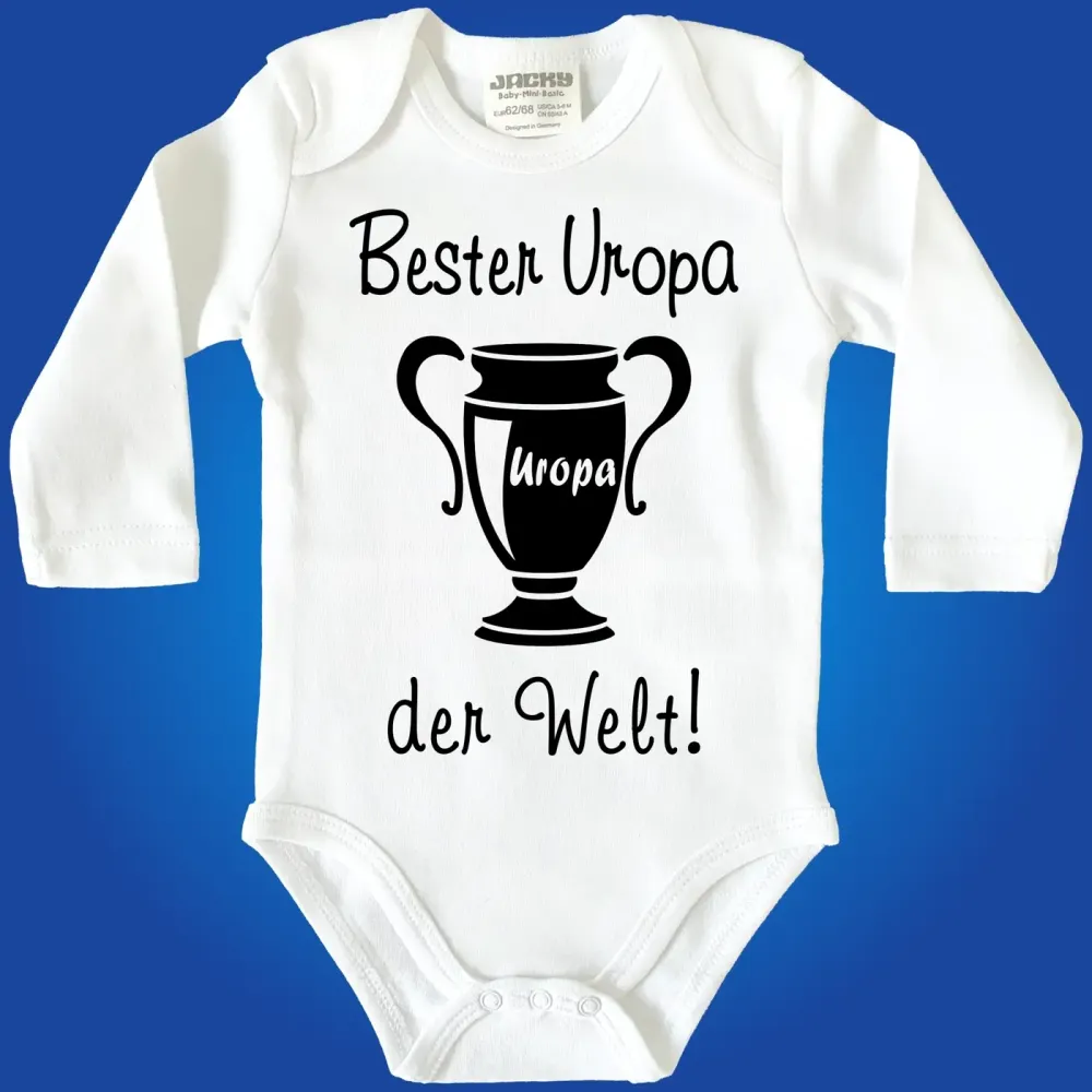 Strampler mit Aufdruck Bester Uropa