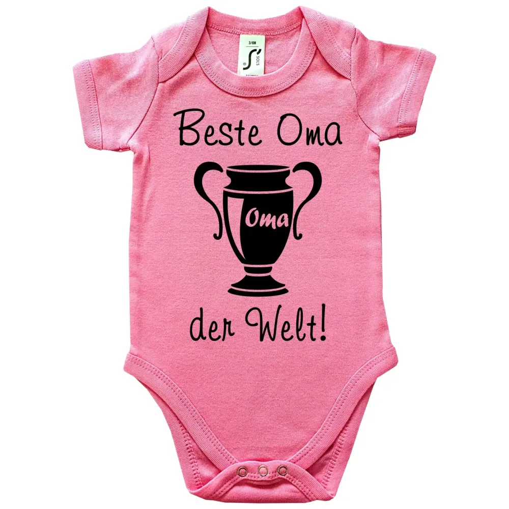 Baby Bodie mit Aufdruck Beste Oma