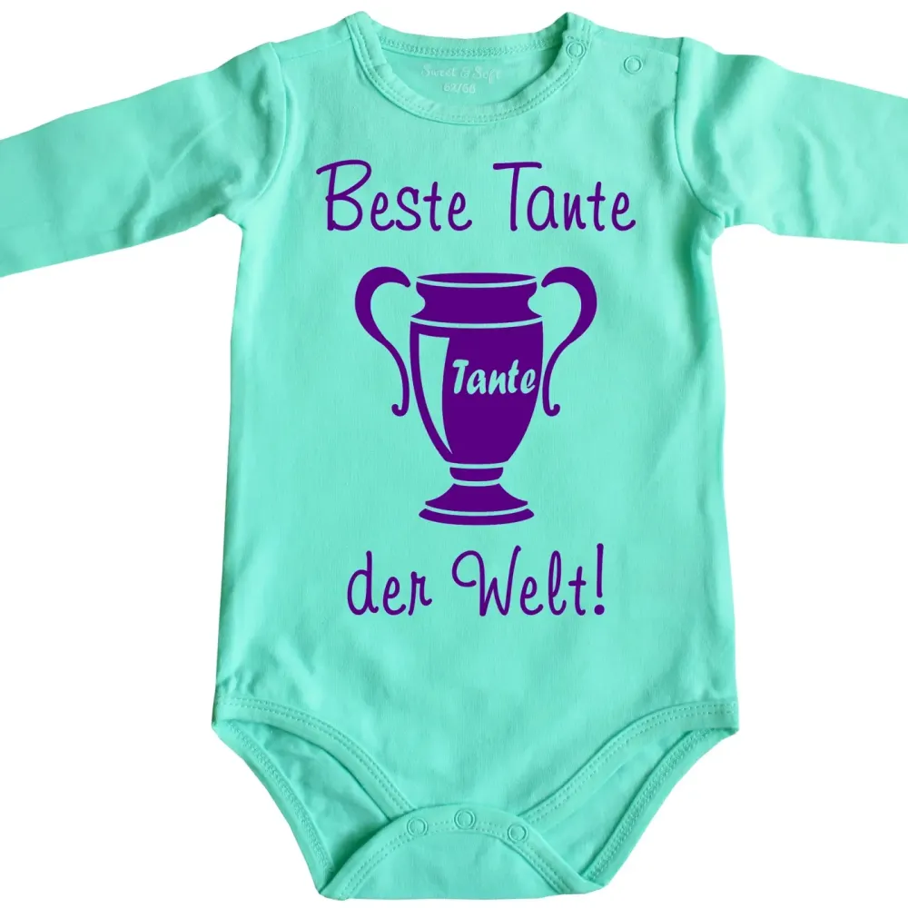 Preview: Baby Bodysuit with print Best Aunt