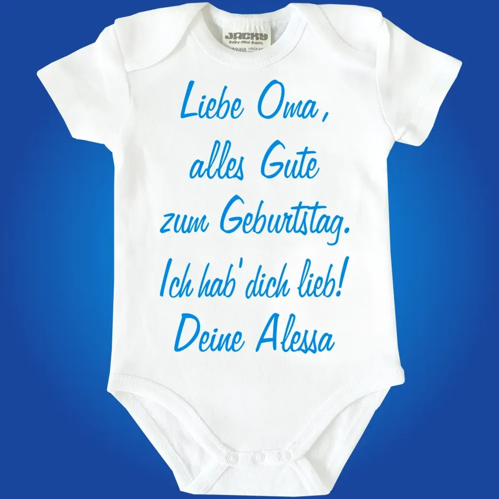 Baby-Body Happy Birthday