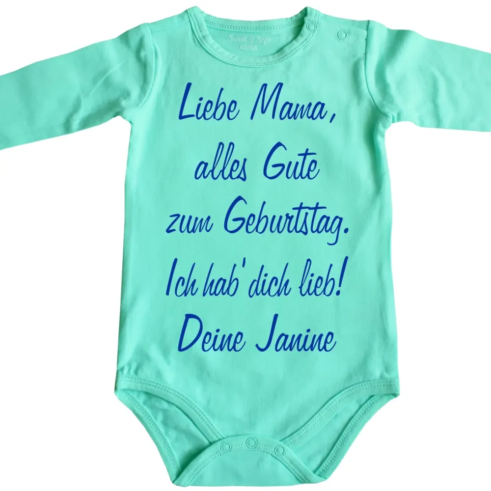 Baby Bodie zum Geburtstag