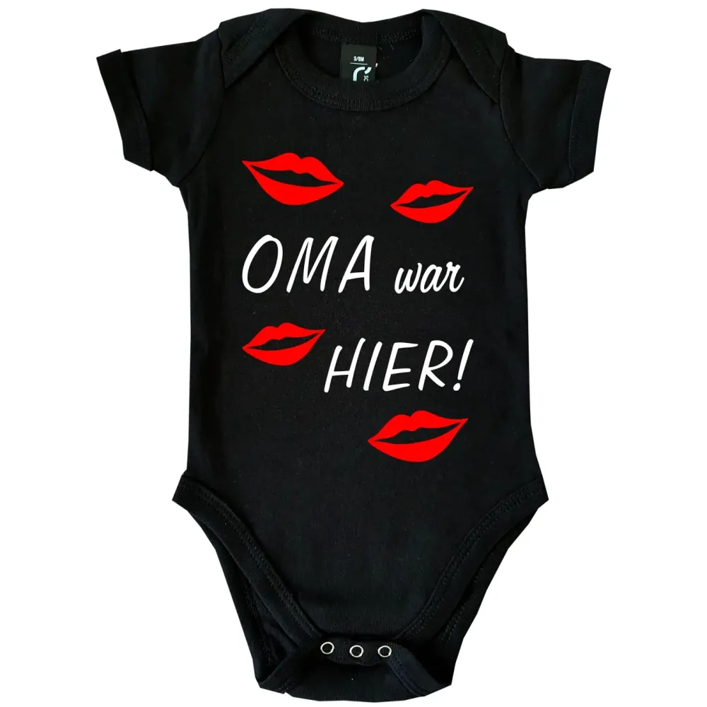 Baby-Body mit Druck Uroma