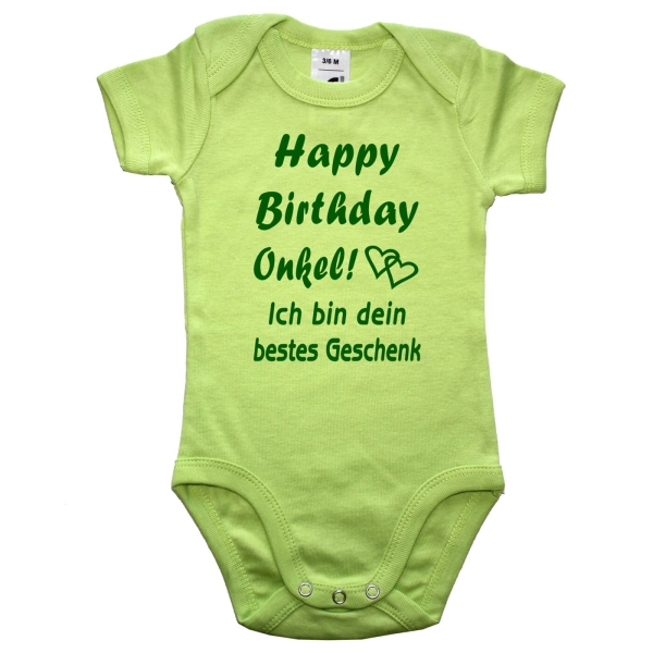 Baby-Body - Happy Birthday - Ich bin Dein bestes Geschenk