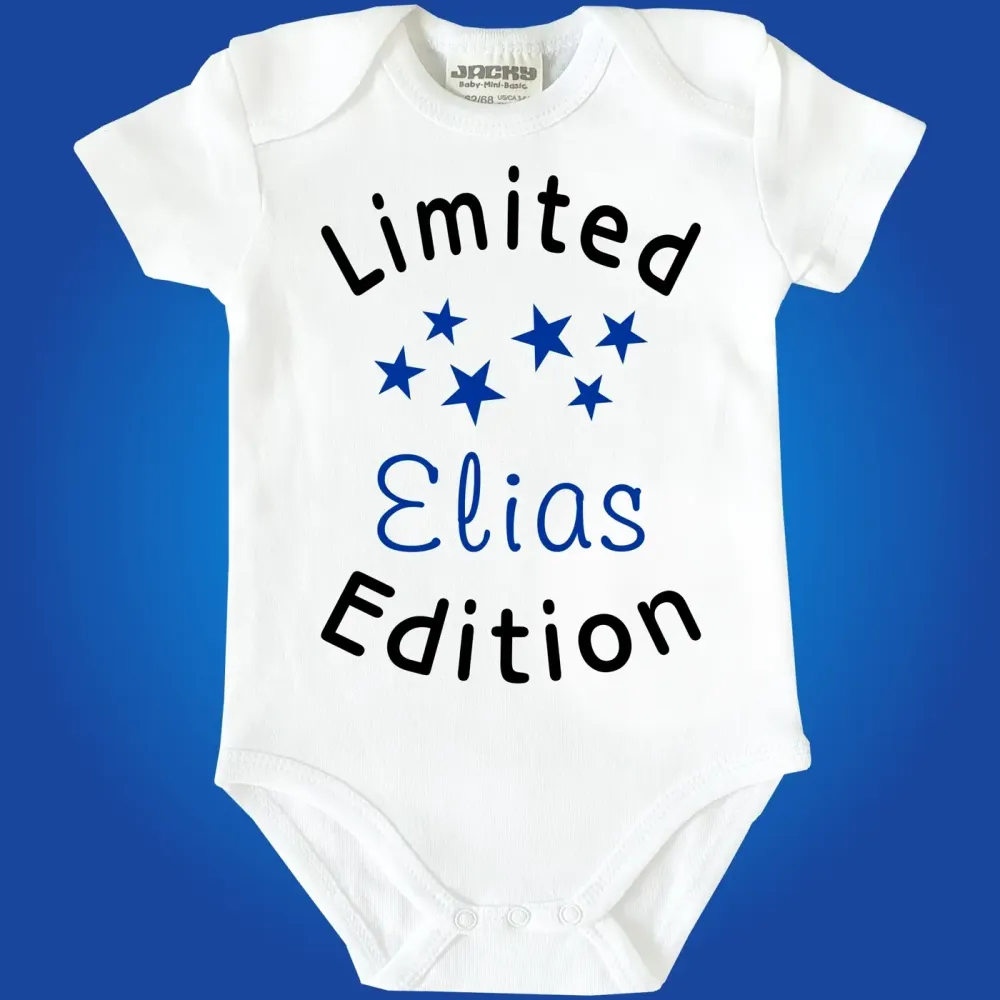 Baby-Body mit Aufdruck Limited Edition