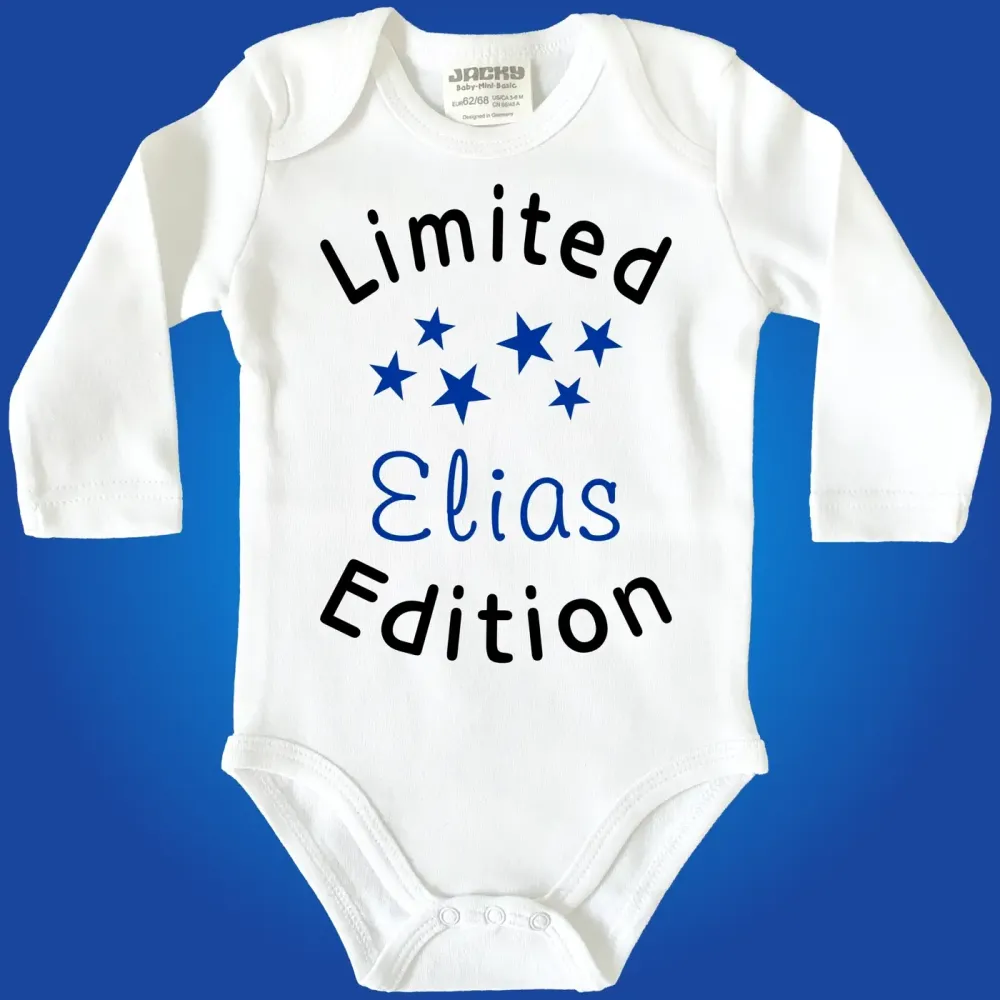 Baby-Body mit Aufdruck Limited Edition
