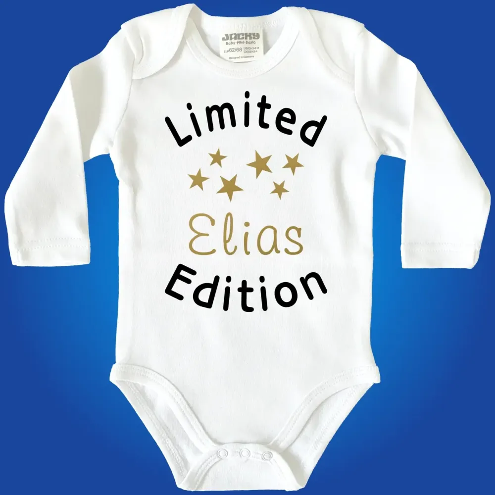 Baby-Body mit Druck Limited Edition