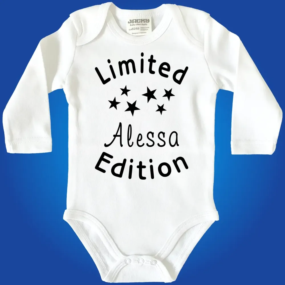 Baby-Body mit Druck Limited Edition