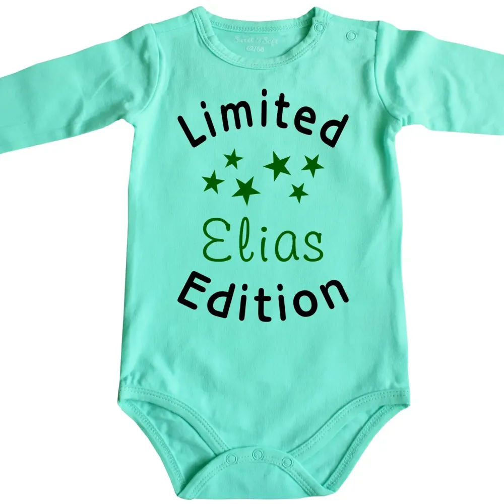 Baby-Body mit Druck Limited Edition