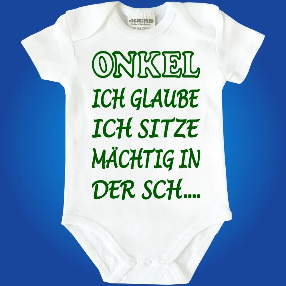 Baby-Body sitze in der scheisse