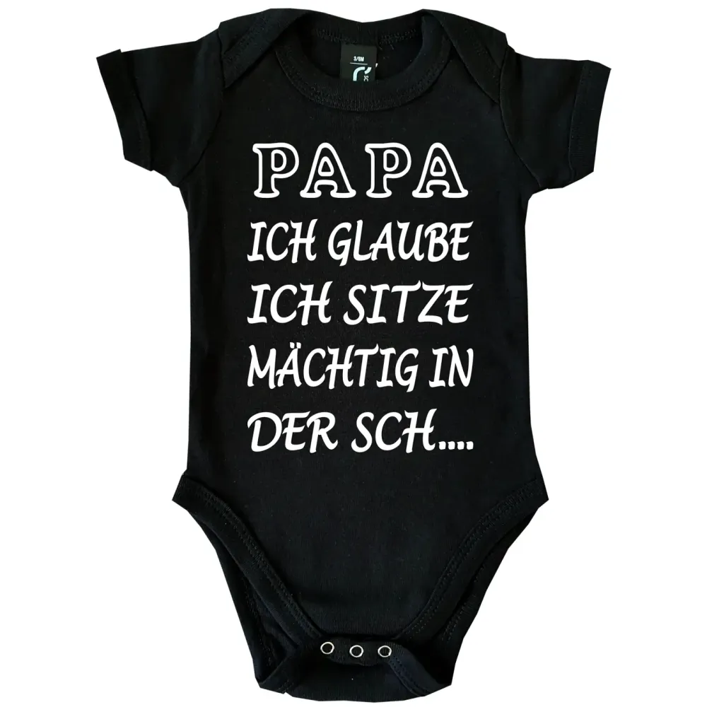 Baby-Body mit Druck scheiße