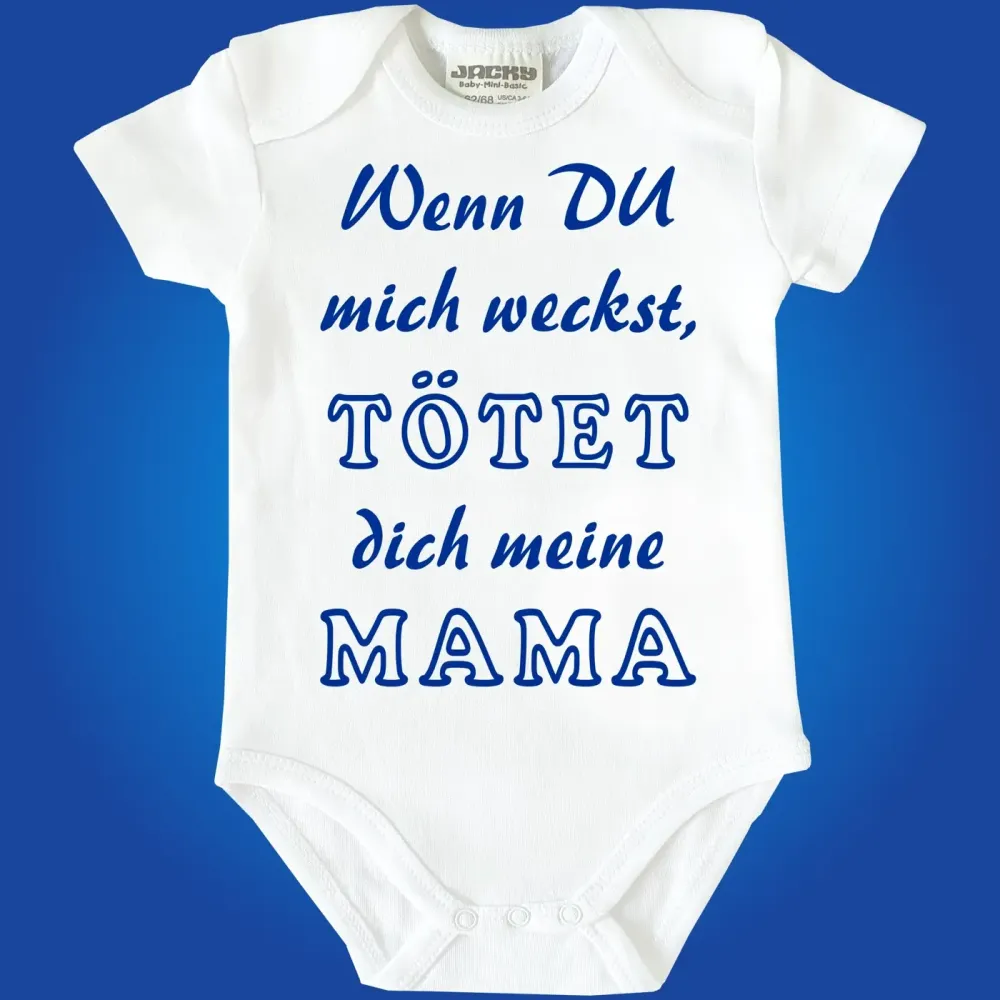Preview: Baby-Body mit lustigem Druck
