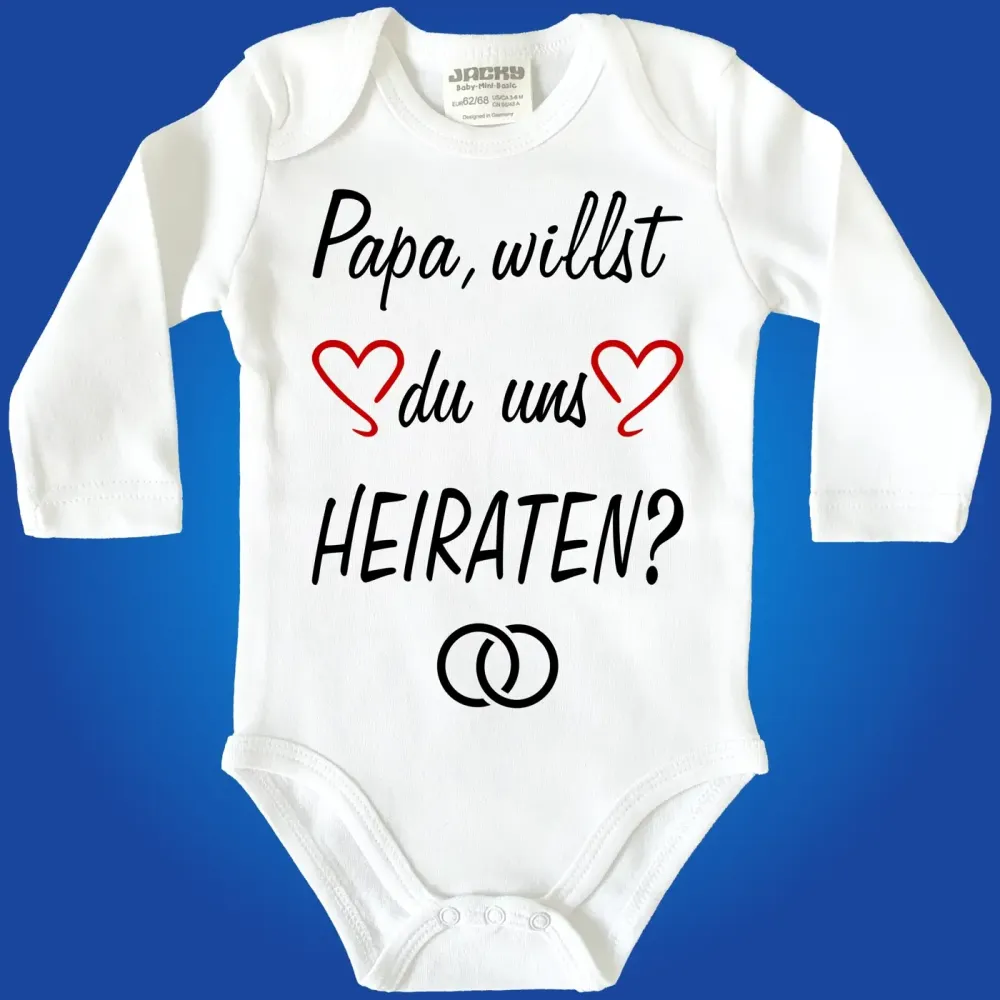 Preview: Baby-Body Hochzeitsantrag