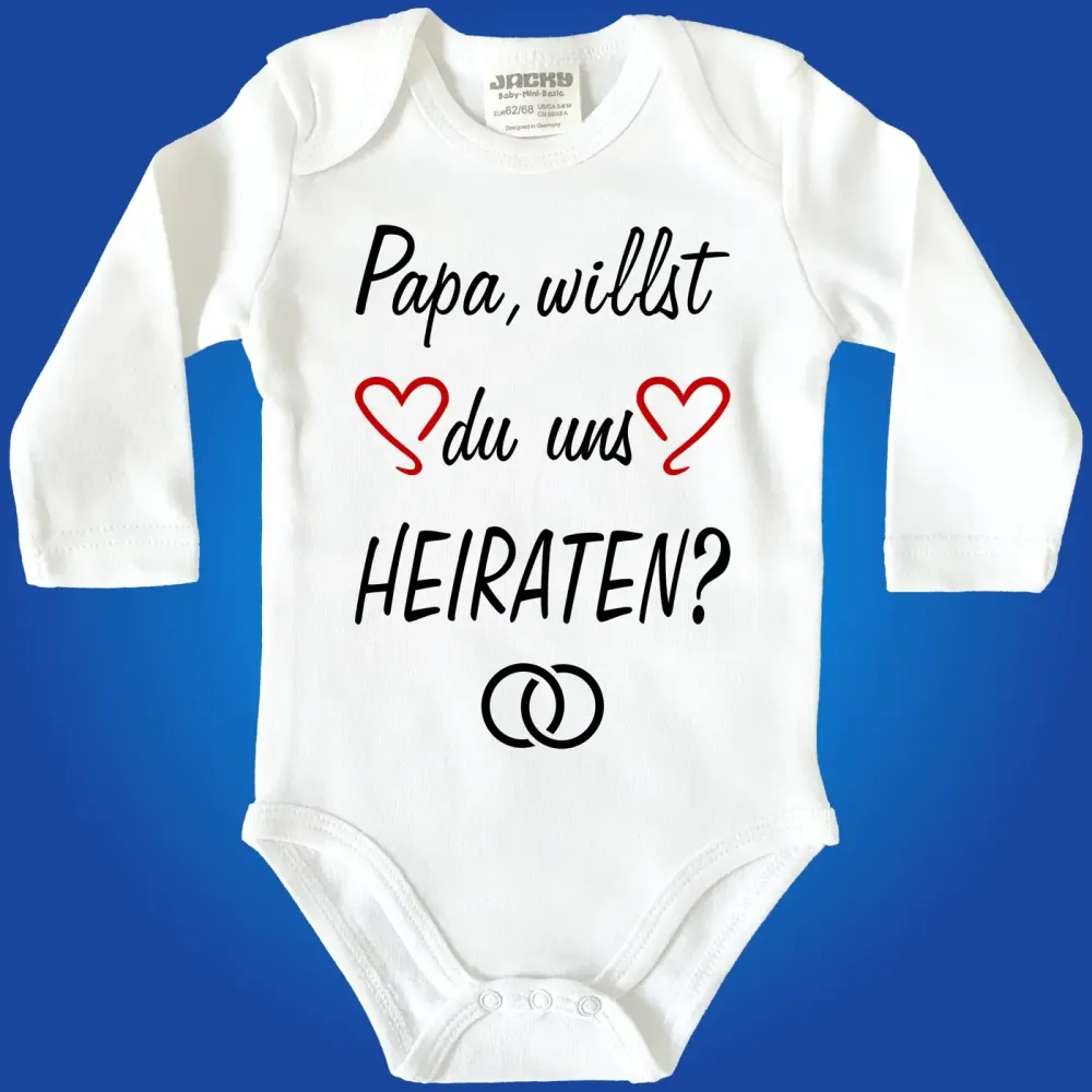 Preview: Baby-Body Hochzeitsantrag