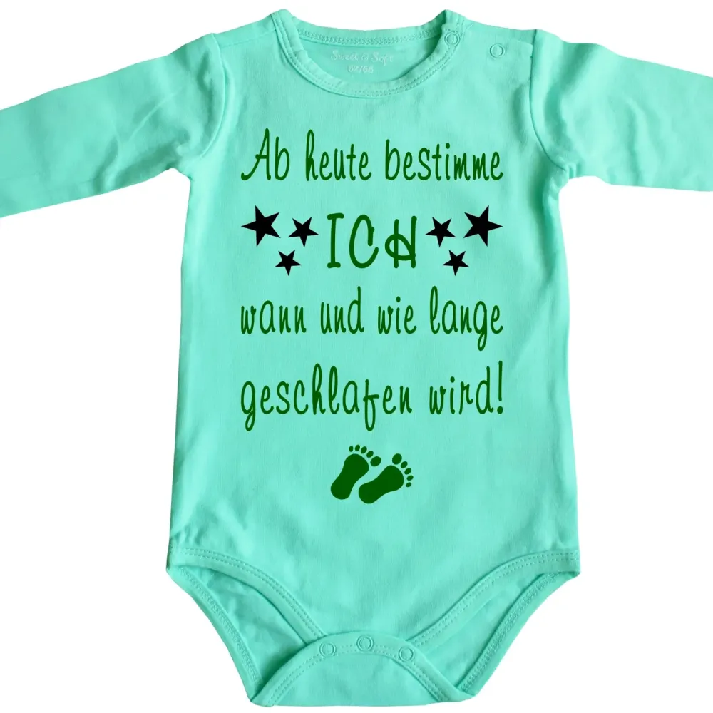 Babybody mit coolen Spruch