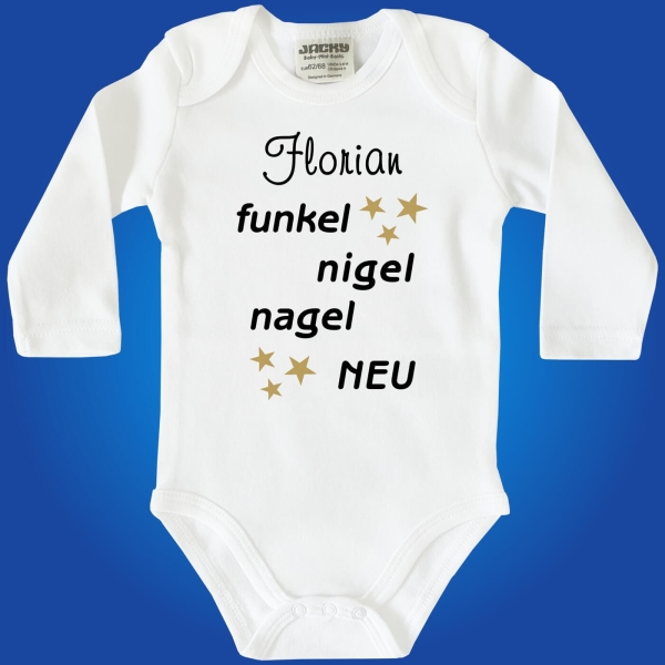 Baby-Body Personalisiert