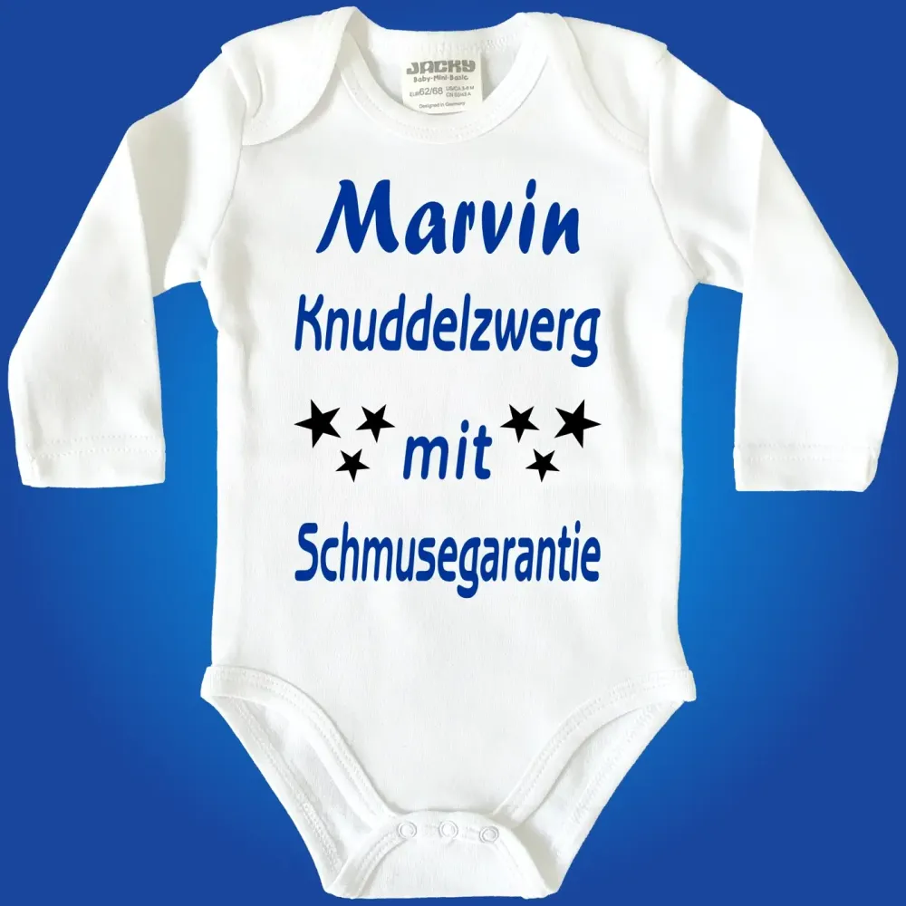 Preview: Baby-Body mit lustigem Spruch