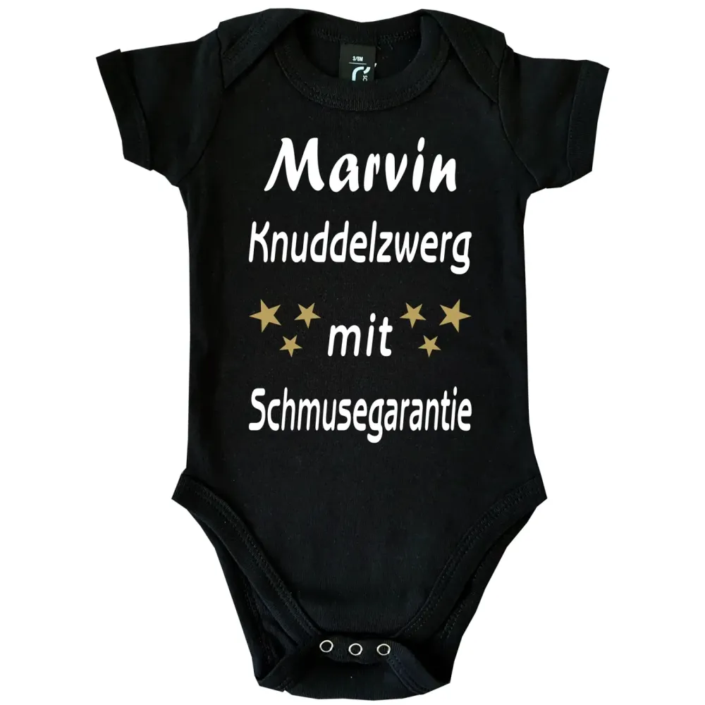 Baby-Body mit Druck Knuddelzwerg