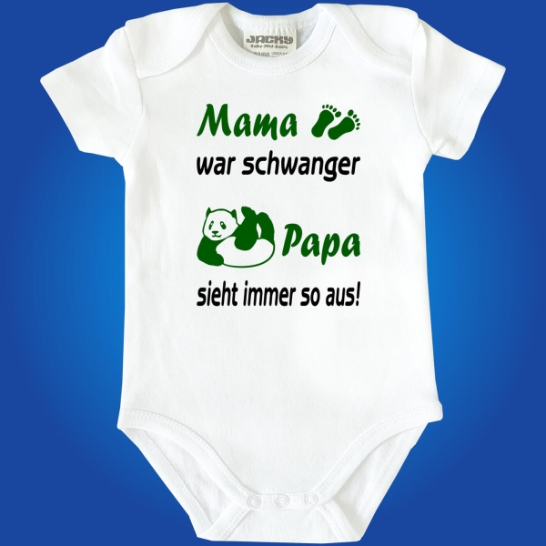 Einteiler Mama war Schwanger