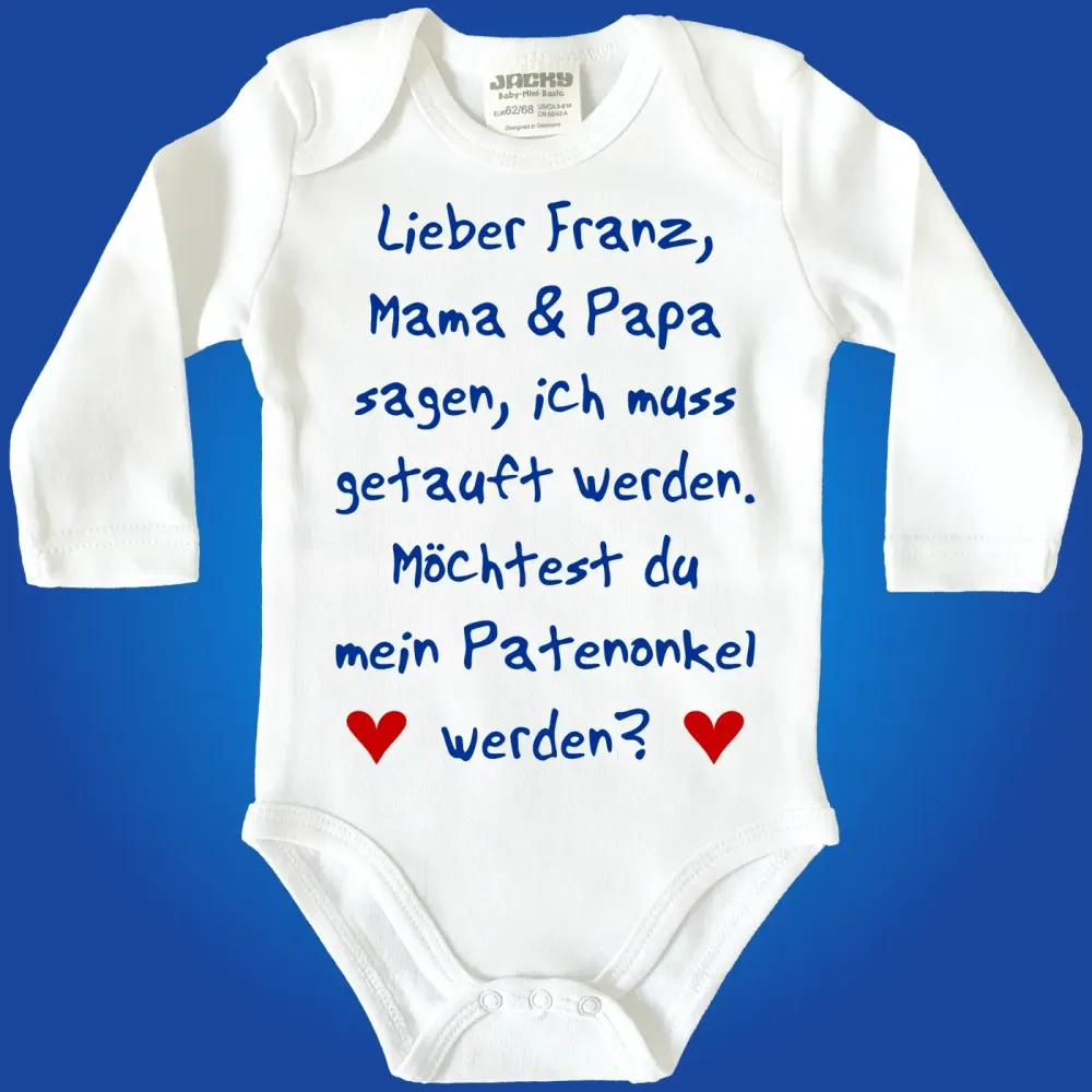 Baby-Body Taufpaten