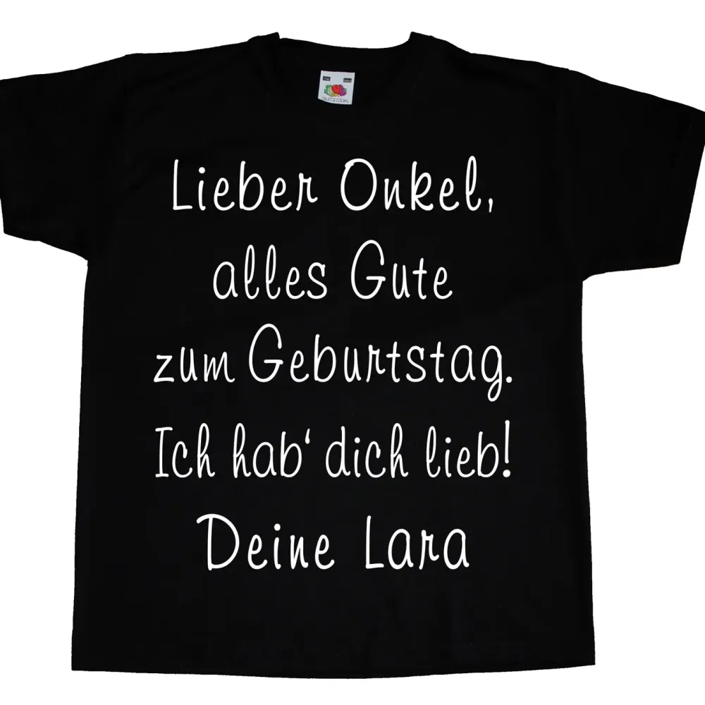 Kinder T-Shirt zum Geburtstag Tante